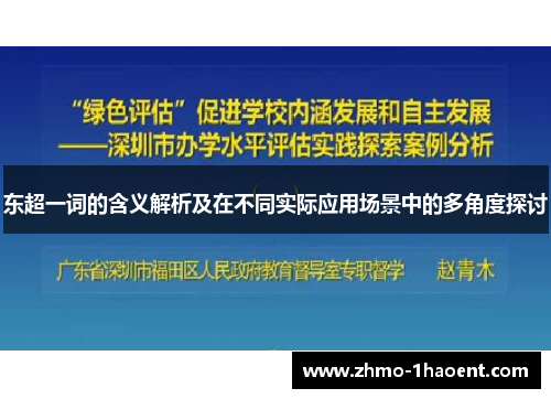 东超一词的含义解析及在不同实际应用场景中的多角度探讨